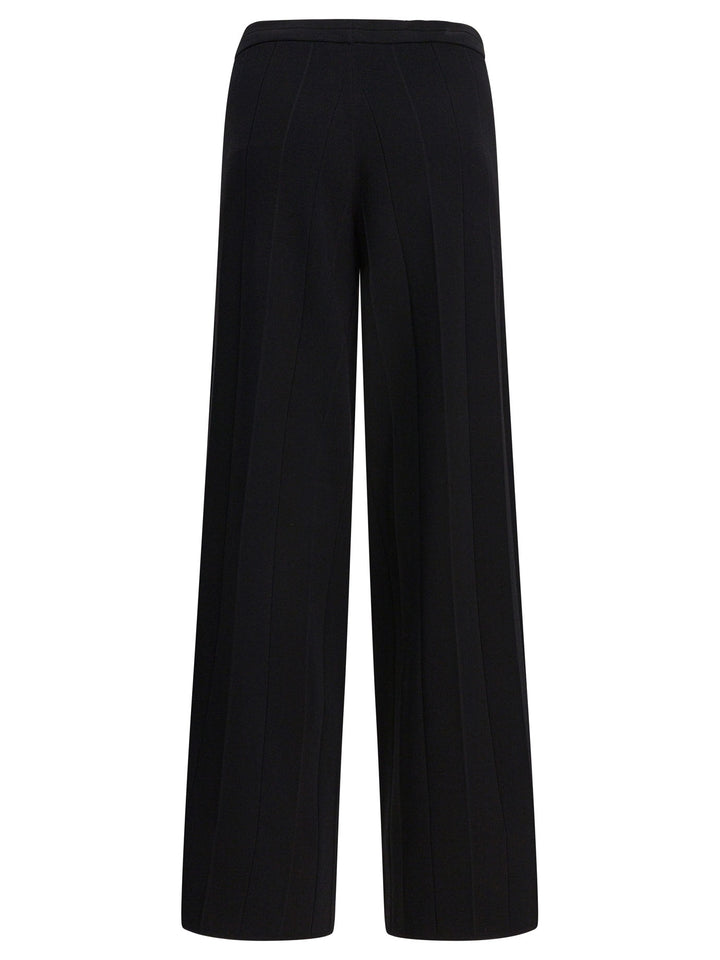 Max Mara Pure  Trousers - Black | 109125ff22632c58f8395a4150d600b04b385e56