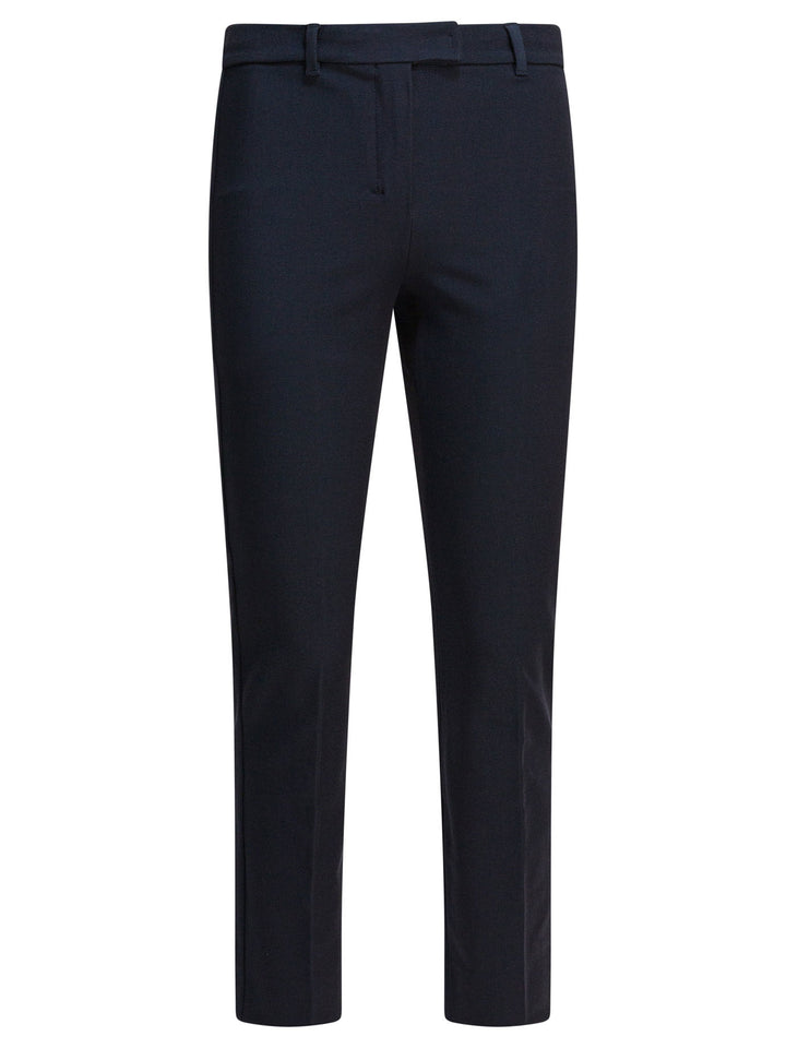 Max Mara S  Trousers - Blue | 7bd2be293b25d93ecd145e2c18521e51f05aacb4
