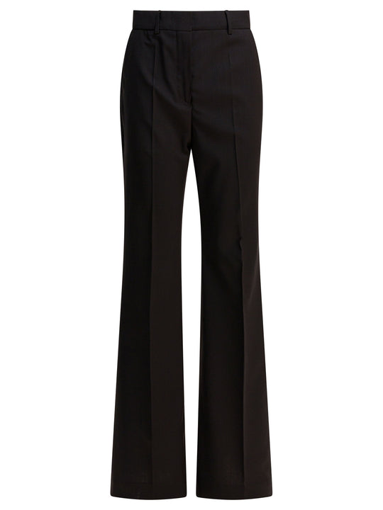 Wool Pants Trousers Brown