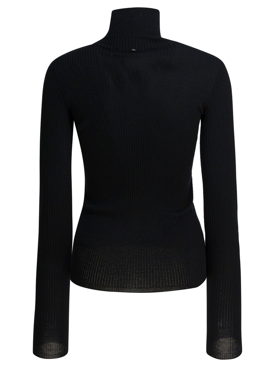 Max Mara Sportmax Virgin Wool Turtleneck Knitwear - Black | ac86f44d6a56aa065646072518acdf2c3d6fe3ab