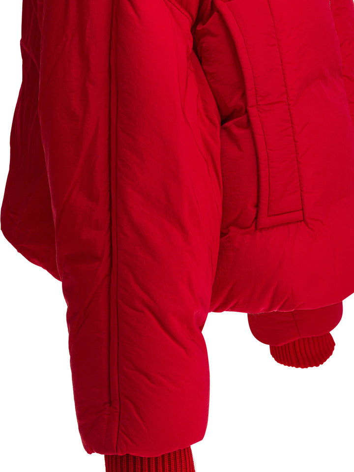 Max Mara Sportmax Anti-Drip Short Down Jacket Jackets and Coats - Red | 9b3d9f6ba0946e2b72d1e822e0ce53d56da77d57