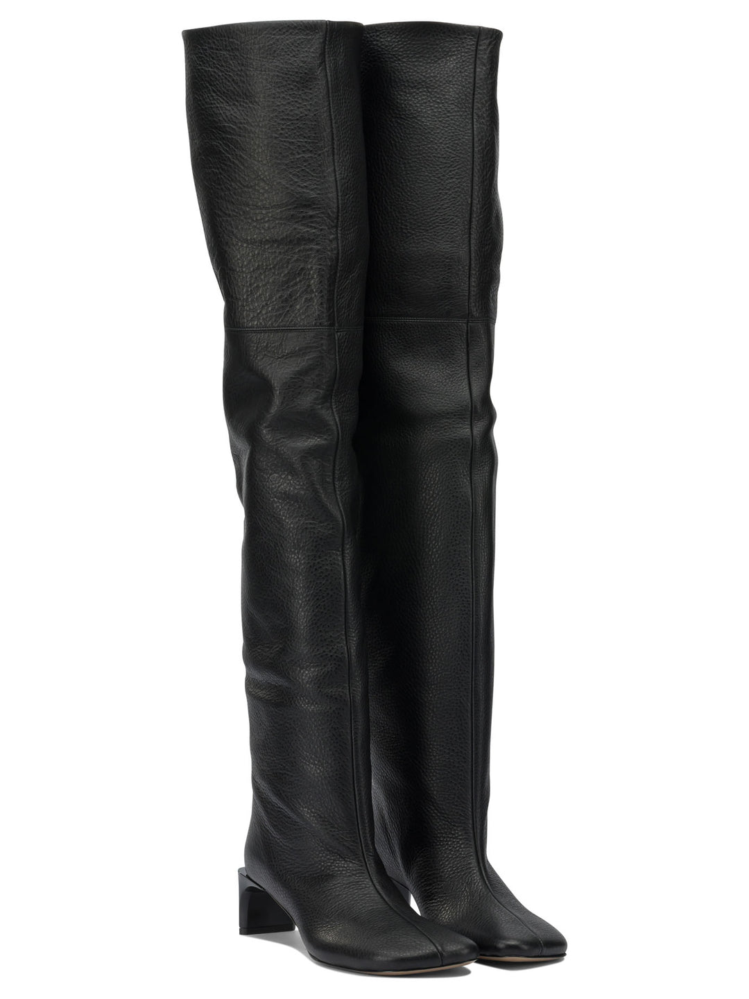 Max Mara Sportmax Over-The-Knee  45mm Boots - Black | 65952089230e8865b93c53a7bd57d1a265c2b859