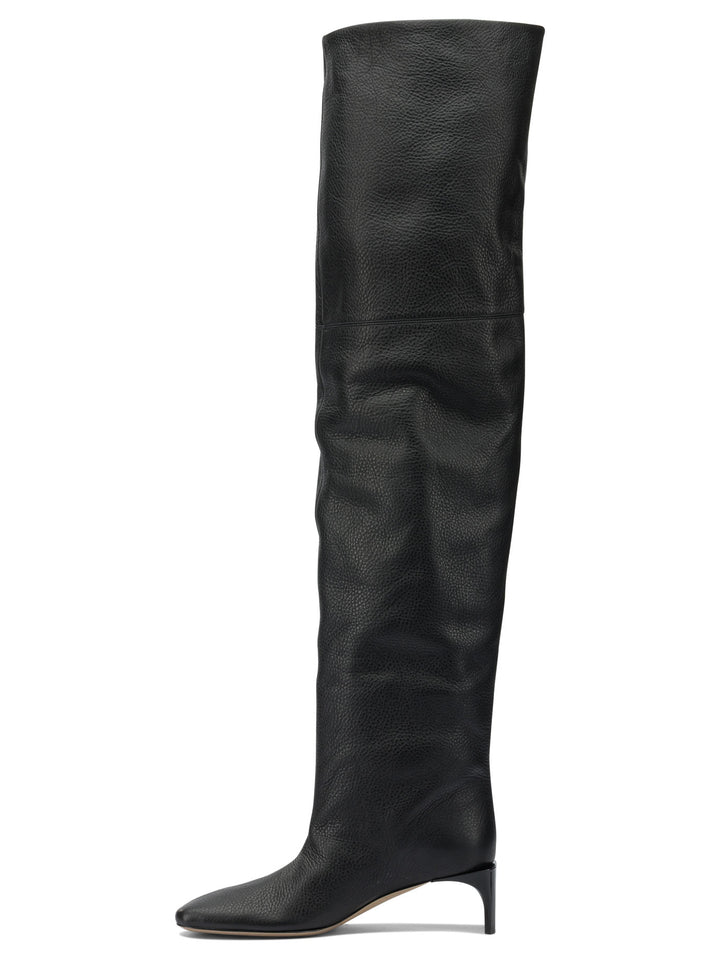 Max Mara Sportmax Over-The-Knee  45mm Boots - Black | b09a81c237c0c37a917f01cd8272e03092d26fd5