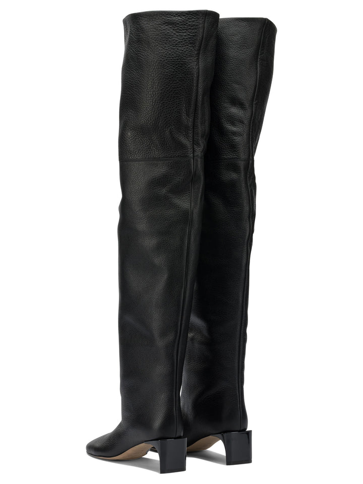 Max Mara Sportmax Over-The-Knee  45mm Boots - Black | ddf196cdbdd687fd60f1b28aa54e27a188174dca
