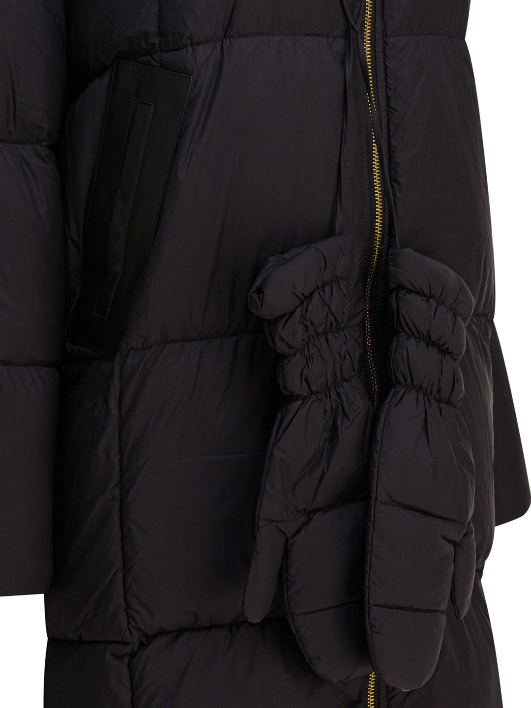 Max&Moi Long Down Jacket With Over Hood Jackets and Coats - Black | 921adb859451a5a536d990645696b5f2b602ddbc