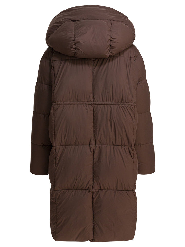 Max&Moi Long Down Jacket With Over Hood Jackets and Coats - Brown | b7feeb18e1a04f535ff0780219de0790ed1eb7b8
