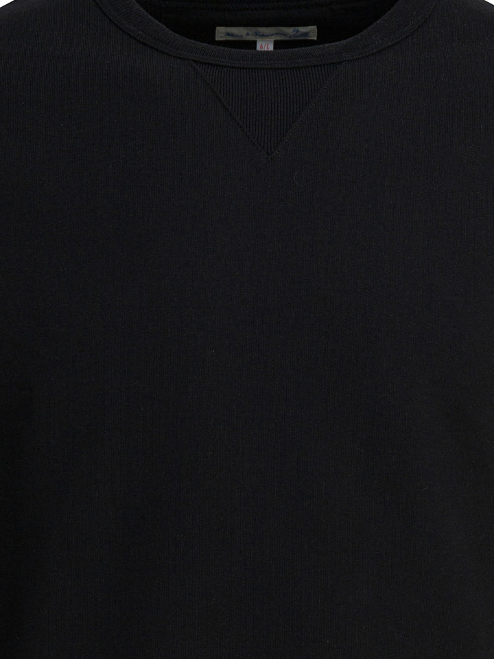 Merz B. Schwanen Loopwheeled Sweatshirts - Black | 9852eb953d0709df7f5955c706135759d8d1d8af