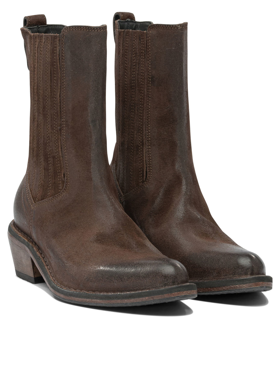 Moma Dallas 50mm Boots and Ankle Boots - Brown | b9913231aefcbd518bdf7fcb03d4100ae9c11ef6