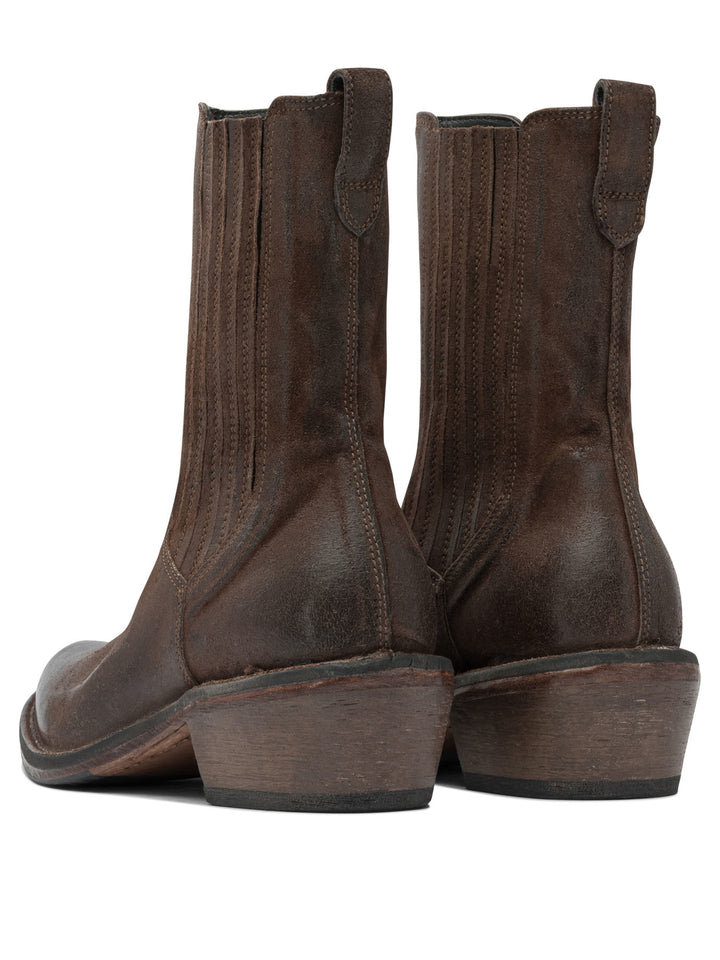 Moma Dallas 50mm Boots and Ankle Boots - Brown | 40850c591791943be6aac00d52ef671ca3497dce