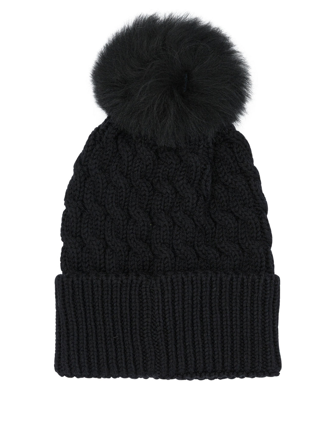 Moncler Grenoble Wool Beanie Hats - Black | 2ede1577f9873040df585e13d3c2874003d6259a