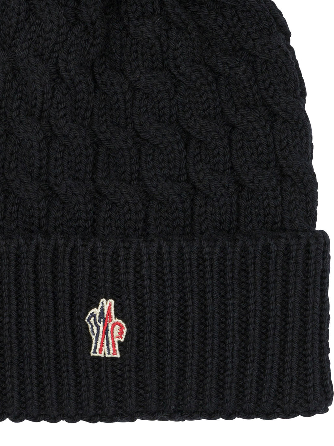 Moncler Grenoble Wool Beanie Hats - Black | b06a8c842e2e4148655299f04ce1b8cd5f277280