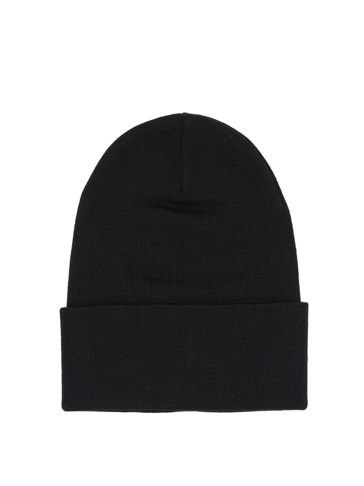 Moncler Grenoble Wool Beanie Hats - Black | d576eb5e5a9bb81cb4dccd3a11f92b017cd5fe3a