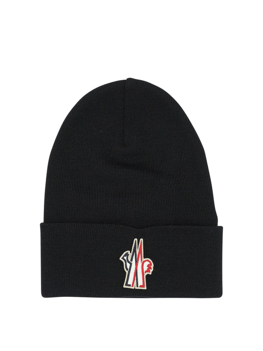 Wool Beanie Hats Black