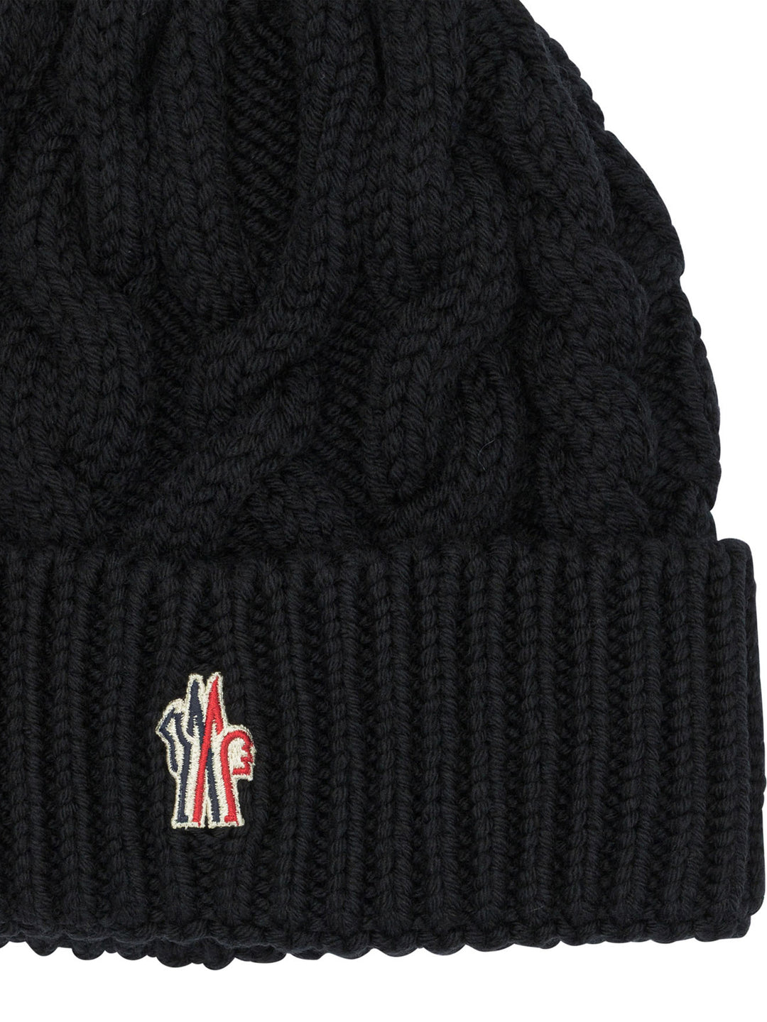 Moncler Grenoble Wool Beanie Hats - Black | 524bca8641a047668f34dac76e727eca14d99f96