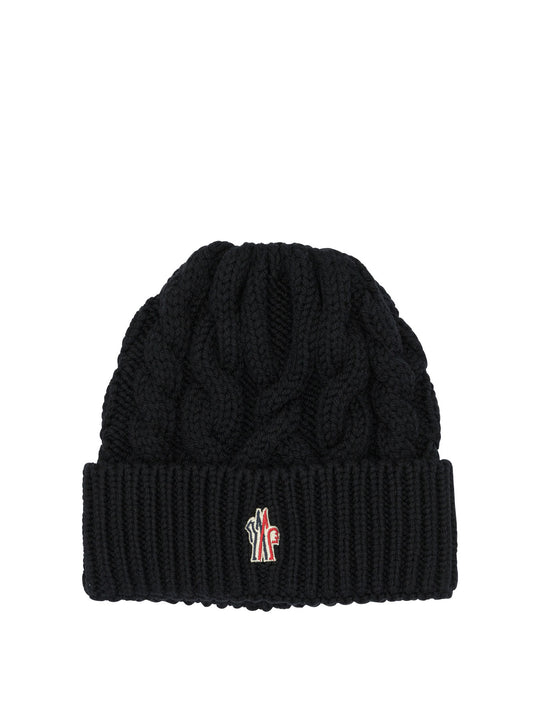 Wool Beanie Hats Black