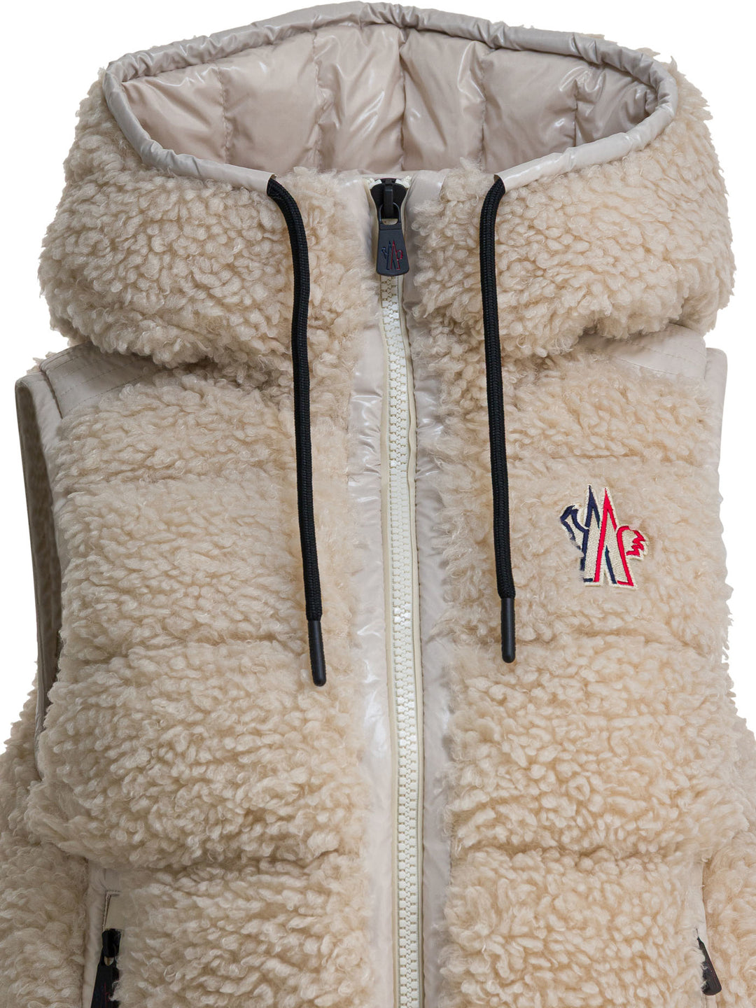 Moncler Grenoble Teddy Jackets and Coats - Beige | bfe45fbde2c6d979df8e25244acd3977ad791577