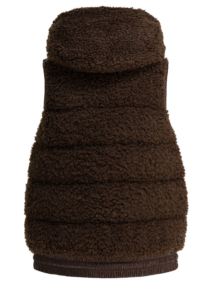 Moncler Grenoble Teddy Jackets and Coats - Brown | 8afe0f4b0aee7c5348865a265df43bb8c82d271a