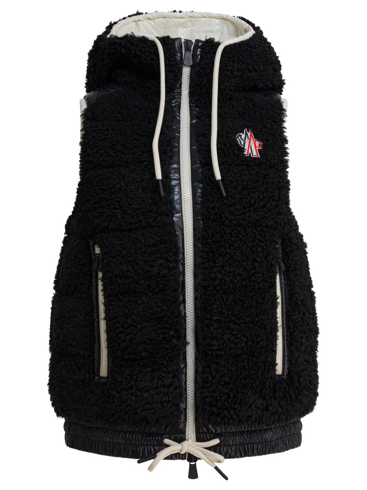 Moncler Grenoble Teddy Jackets and Coats - Black | e6dbe19cb1b0d0a36384bd638177210e27f99182