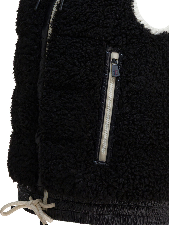 Moncler Grenoble Teddy Jackets and Coats - Black | 82f6255b6cd57537cc89280ca587370b70286de8