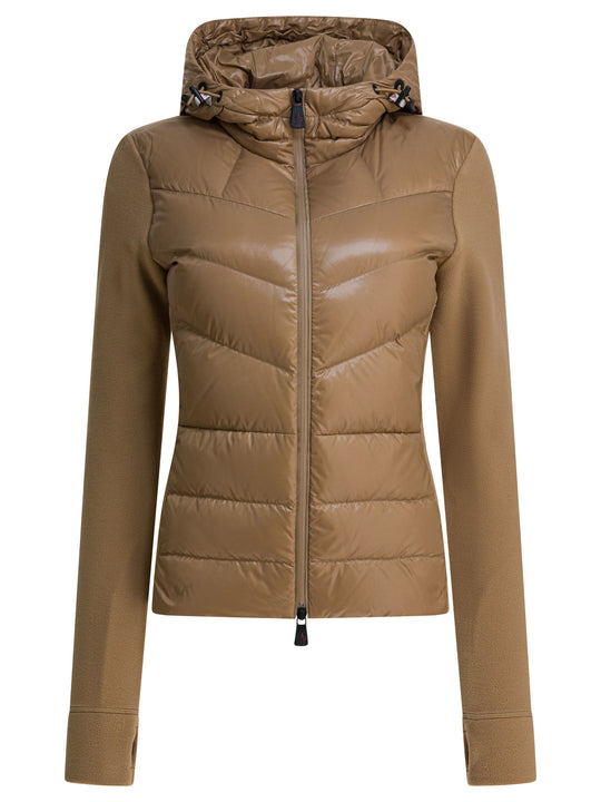 Fleece Sweatshirt With Zipper Sweatshirts Brown