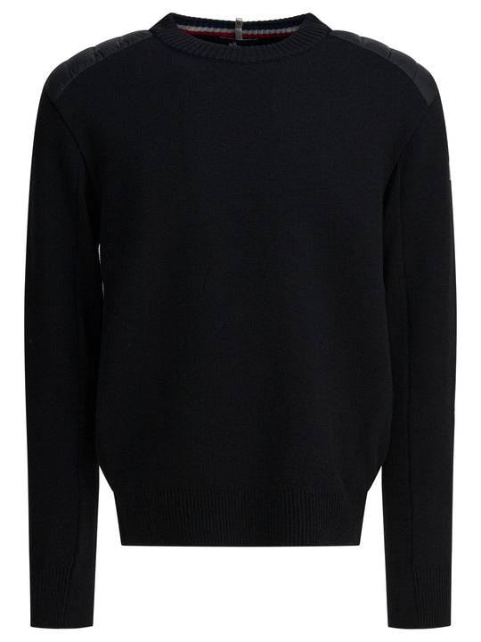 Wool Crewneck Sweater Knitwear Blue