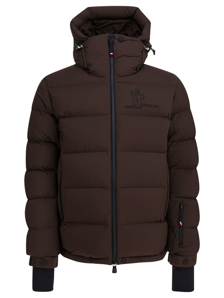 Moncler Grenoble Isorno Jackets and Coats - Brown | 19c3fc3f873830bfea06d60e9f3724a2347d9588