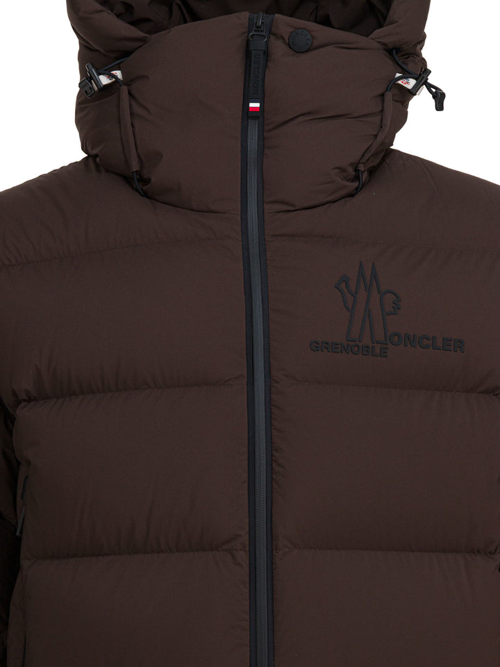 Moncler Grenoble Isorno Jackets and Coats - Brown | 9f0c22cda48d16e83a7c667ede91f1048201be48