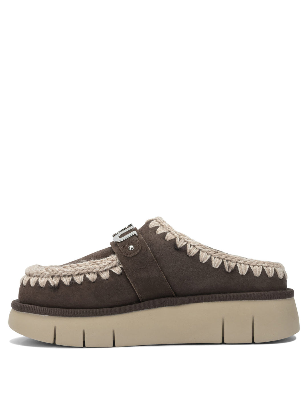 Mou  Loafers & Slippers - Brown | c0825a3341e7622ac6fbfc72c72913b7bc99f4b7