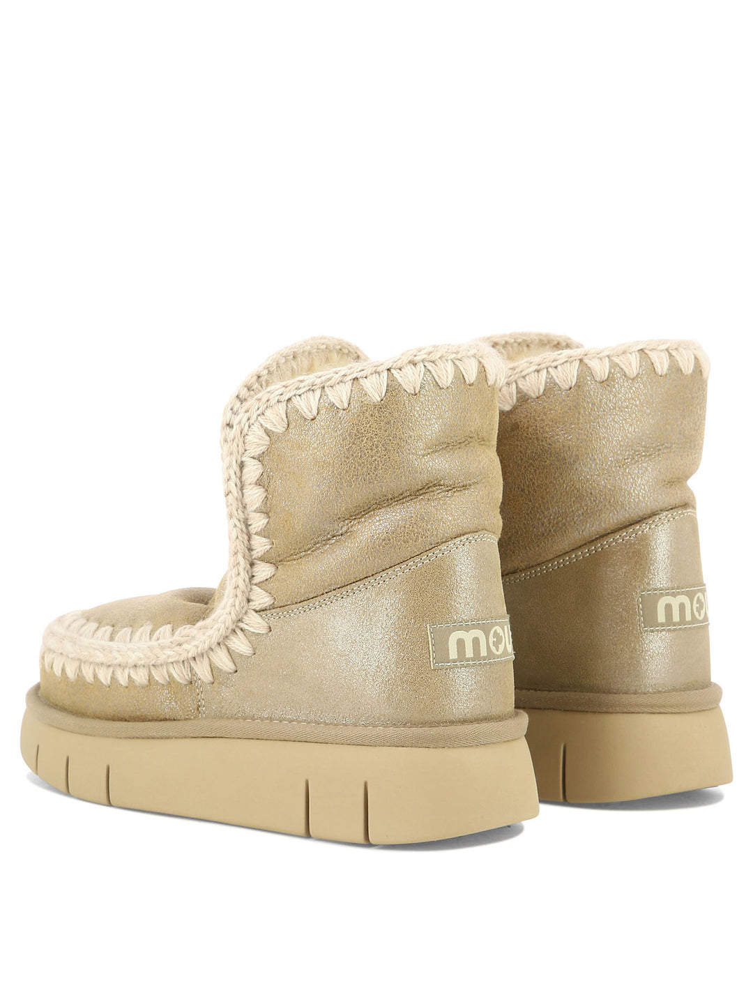 Mou  Ankle Boots - Beige | 2dee9976ba5a1b75e0f027e635022bea4db82611