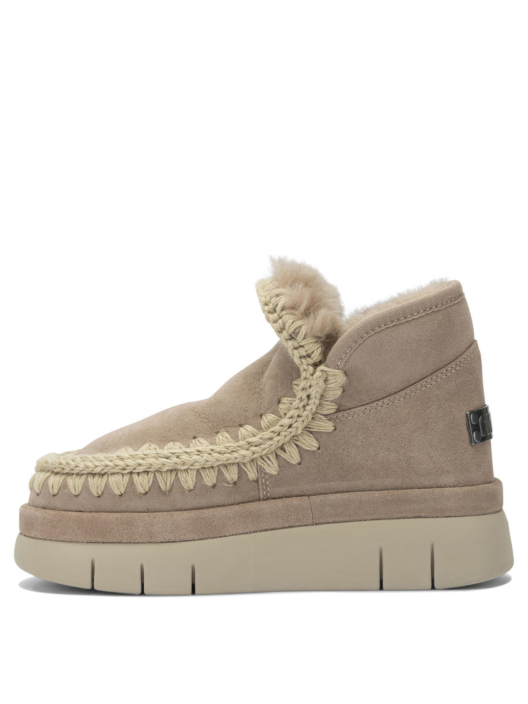 Mou  Ankle Boots - Beige | 02767be4fe7dd940762edff533a353a087c65c32