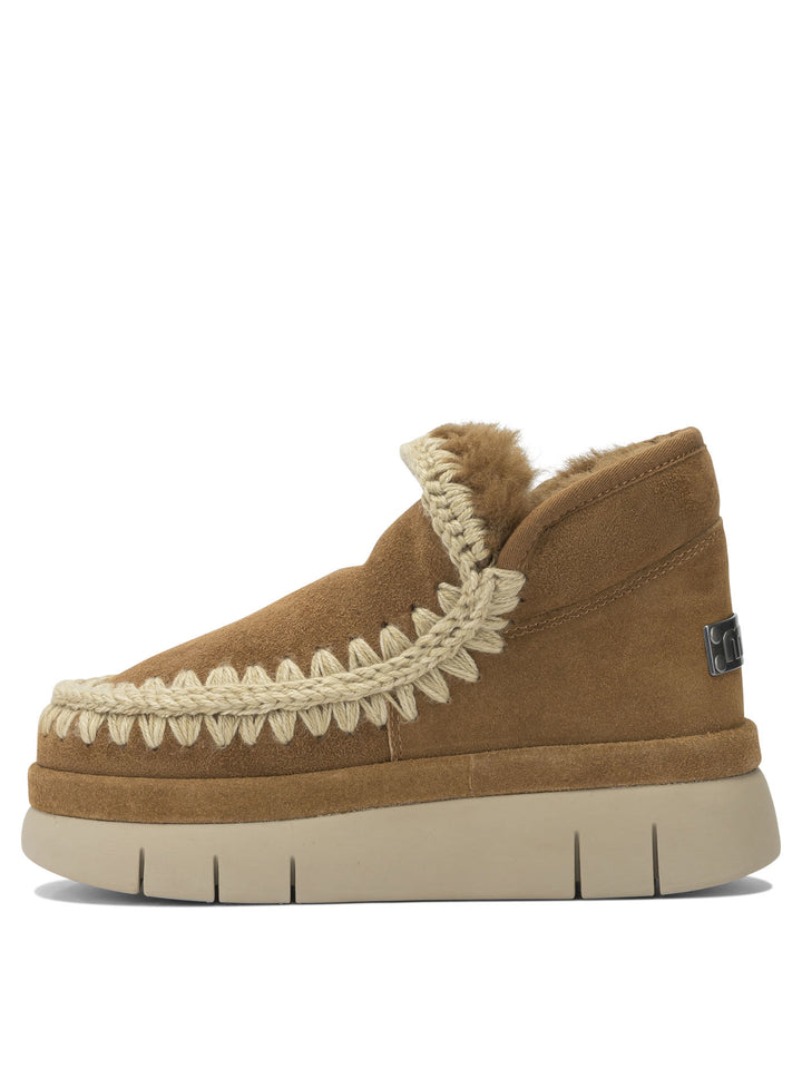 Mou  Ankle Boots - Beige | 296255a1105bbd276dd0a14b72d717076b7f55f5