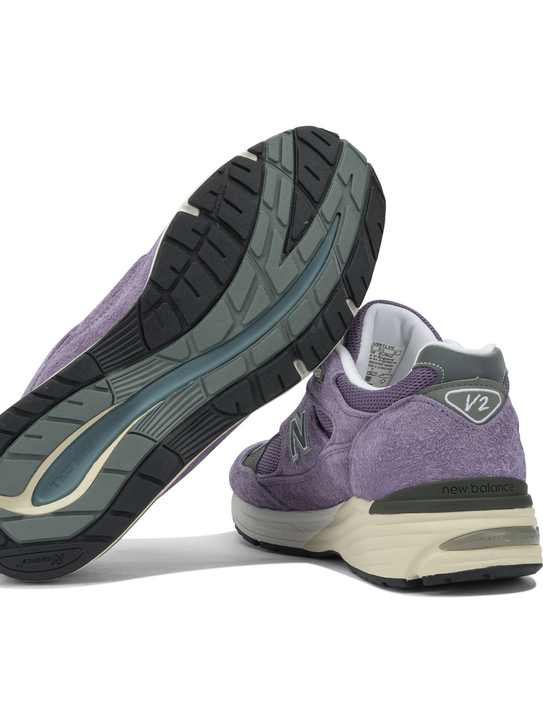 New Balance Made In Uk 991v2 Sneakers & Slip-On - Purple | 4b63eed1b0020922a1ec1ebbcc502ce4636df6be