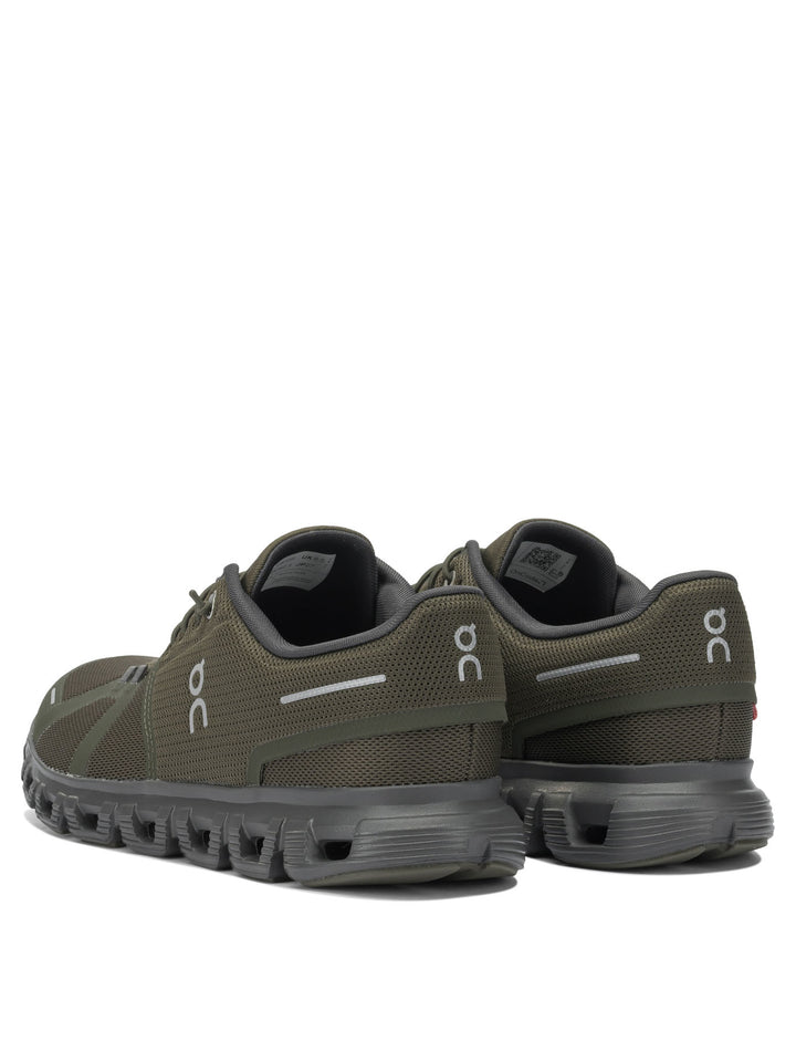 On Running Cloud 6 Sneakers & Slip-On - Green | 5c9c6a83ef134dc72b24df7f8441f28a1582f2e1