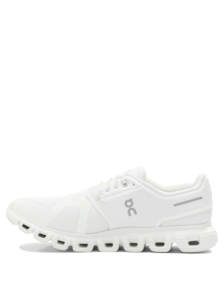 On Running Cloud 6 Sneakers & Slip-On - White | b4d9b07e5c83e8badb2f8434d86f6adc9e842a71