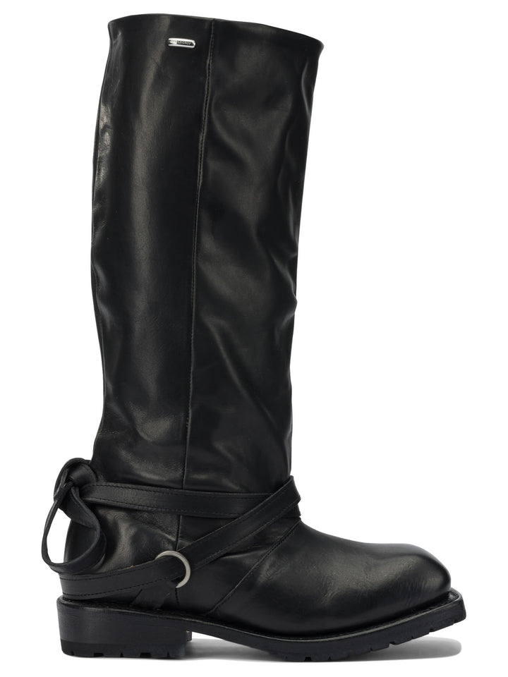 Our Legacy Cattle Hide Boots - Black | ee8517f06d5a0636e6eb6b5a66709d7990e094d6