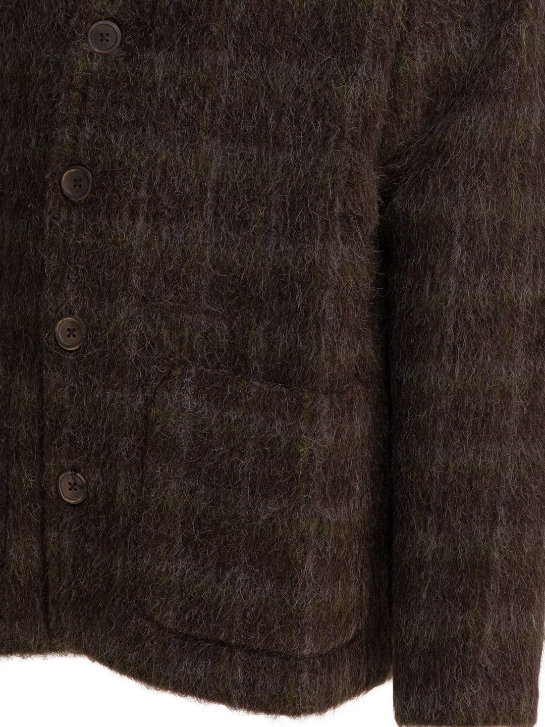 Our Legacy Dorf Check Knitwear - Brown | 1aa76c627b5c55c57811e241b598266d011dc434