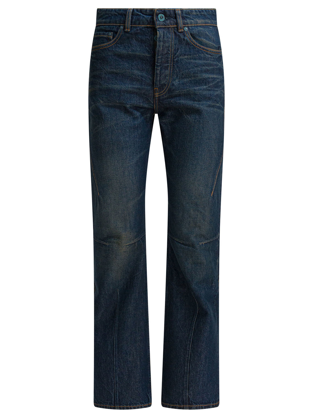 Our Legacy Moto Cut Jeans - Blue | a62c8cb283ff2892516235139a5a73fe88470b40