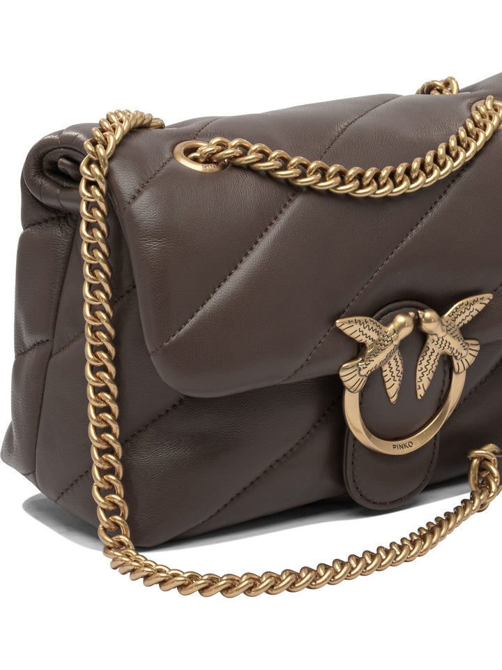 Pinko  Crossbody Bags - Brown | 25ea9c86d246d23401bbad5c42283950c85df751