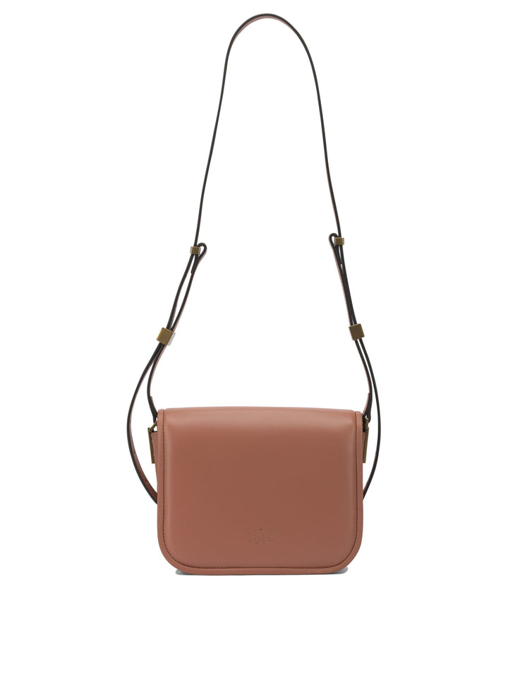 Pinko  Crossbody Bags - Brown | 28e7806eaf984162d28c922e7b0028313ff83d3d