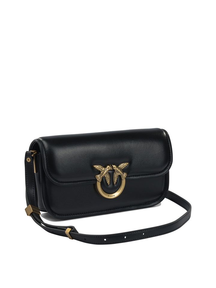 Pinko  Crossbody Bags - Black | b6640828b3838b976f69159cb90e3177bed150c7