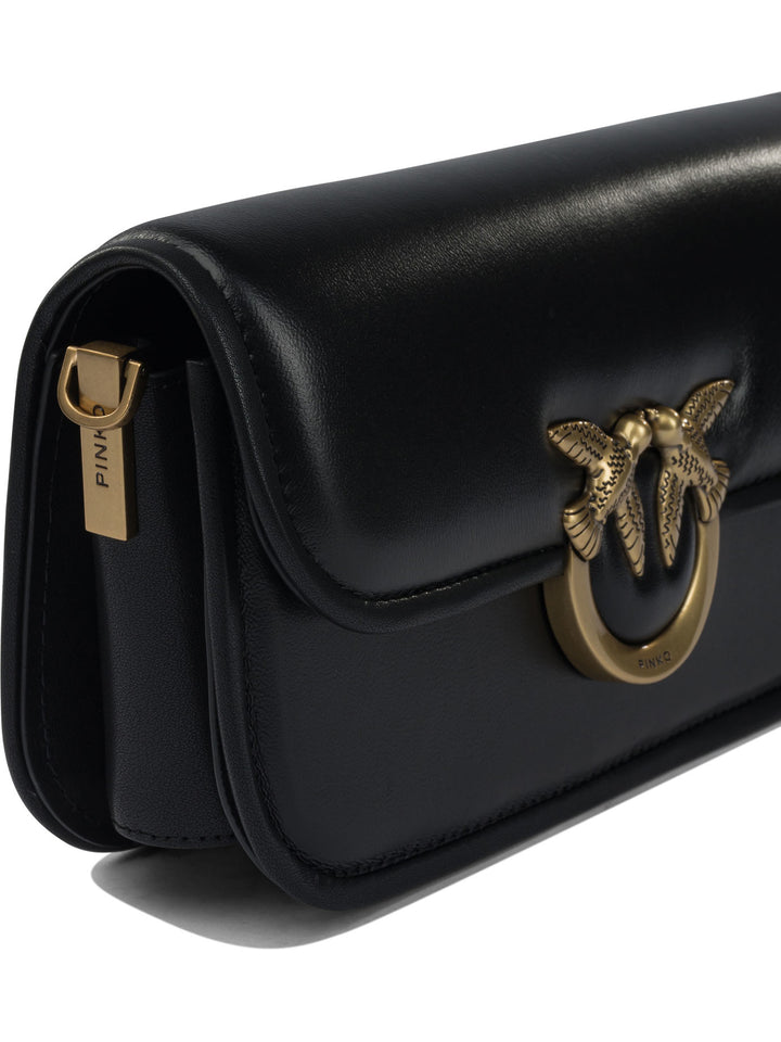 Pinko  Crossbody Bags - Black | d7286af59290ab15db232ec1ac716c429a61e178