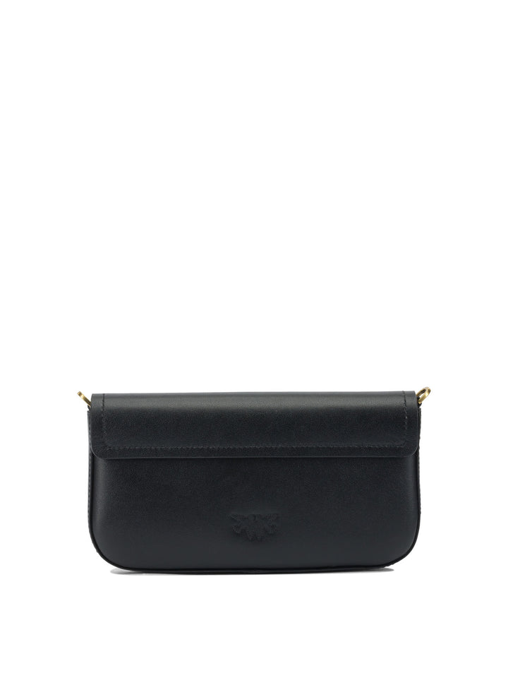 Pinko  Crossbody Bags - Black | 4da93dca1a275750e5a2a54c8aa89309fea32834