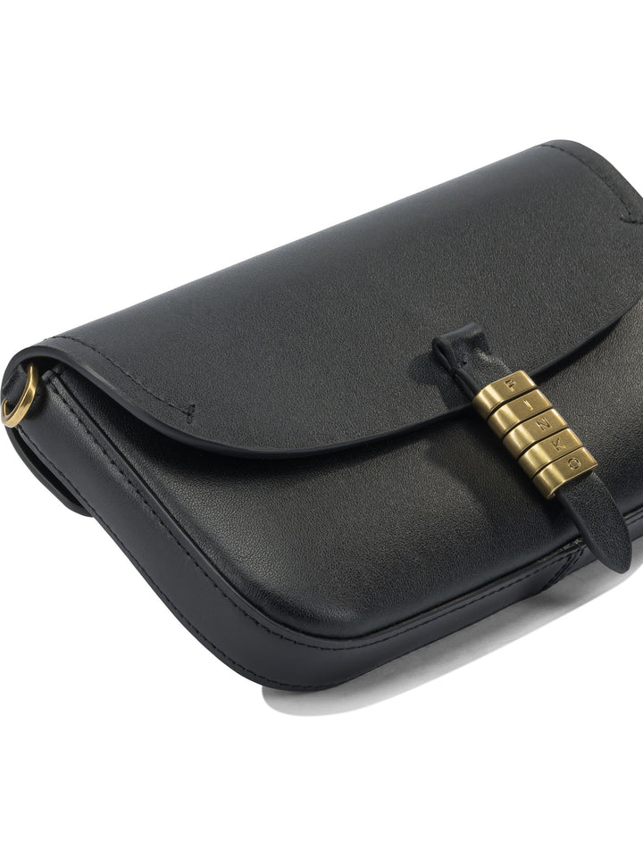 Pinko  Crossbody Bags - Black | 06c6e645d194dd0ff9da6c55cf03c07b07da80b0