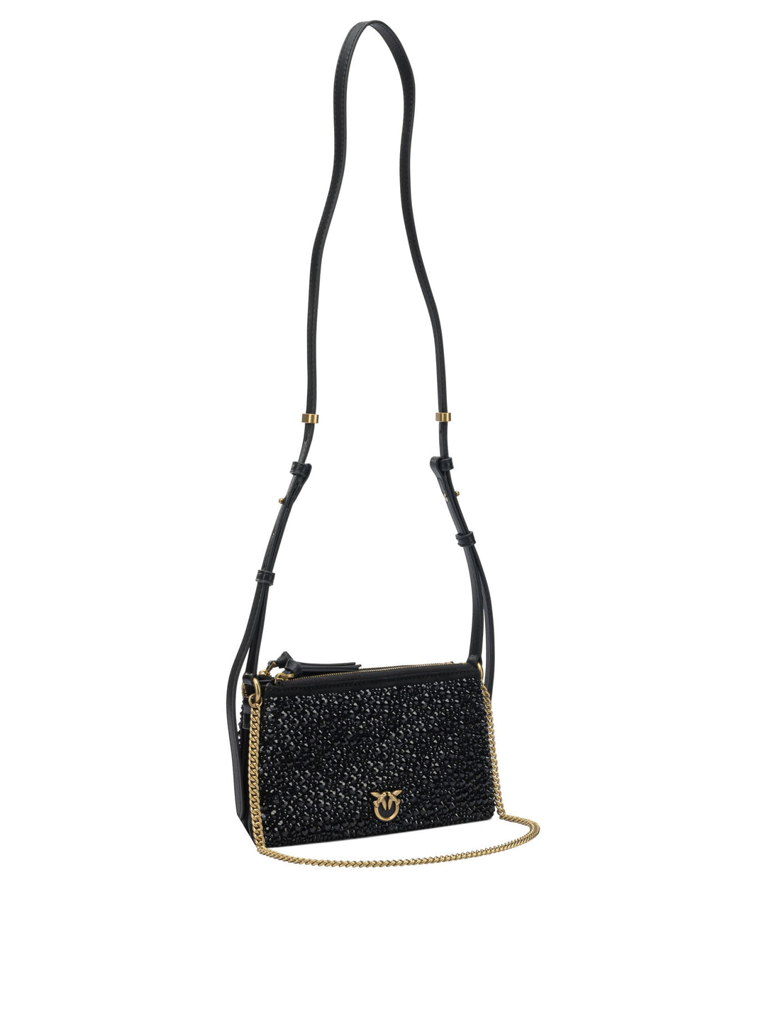 Pinko  Crossbody Bags - Black | 4da82578483c4a7997697ae376bb43c0d33c03a6