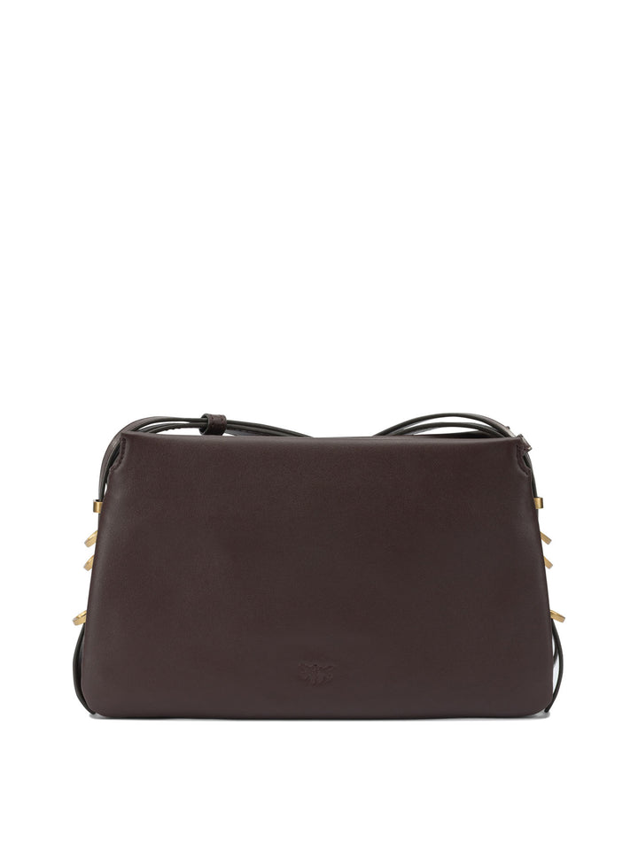 Pinko  Crossbody Bags - Brown | 09fbf0ce68ef54c62c0c6ecae43564c6b2261666