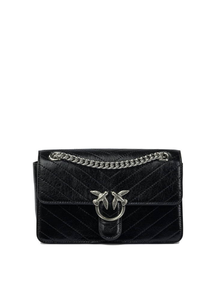 Pinko  Crossbody Bags - Black | bf78d45ca906e477018b1cdbf6f6ae1a6434cfa0