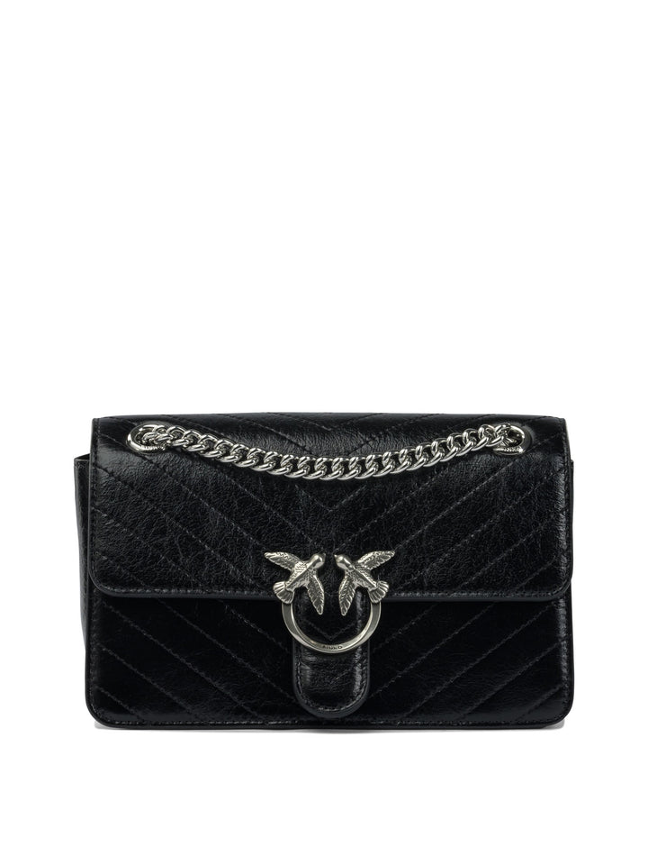 Pinko  Crossbody Bags - Black | b636df379b8e8632ceb542916a77101cee674cec