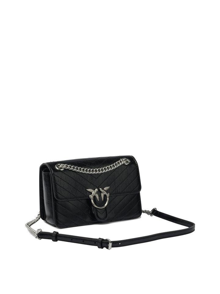 Pinko  Crossbody Bags - Black | f874a21f4025c2a156dba94c9b687baa75c05a84