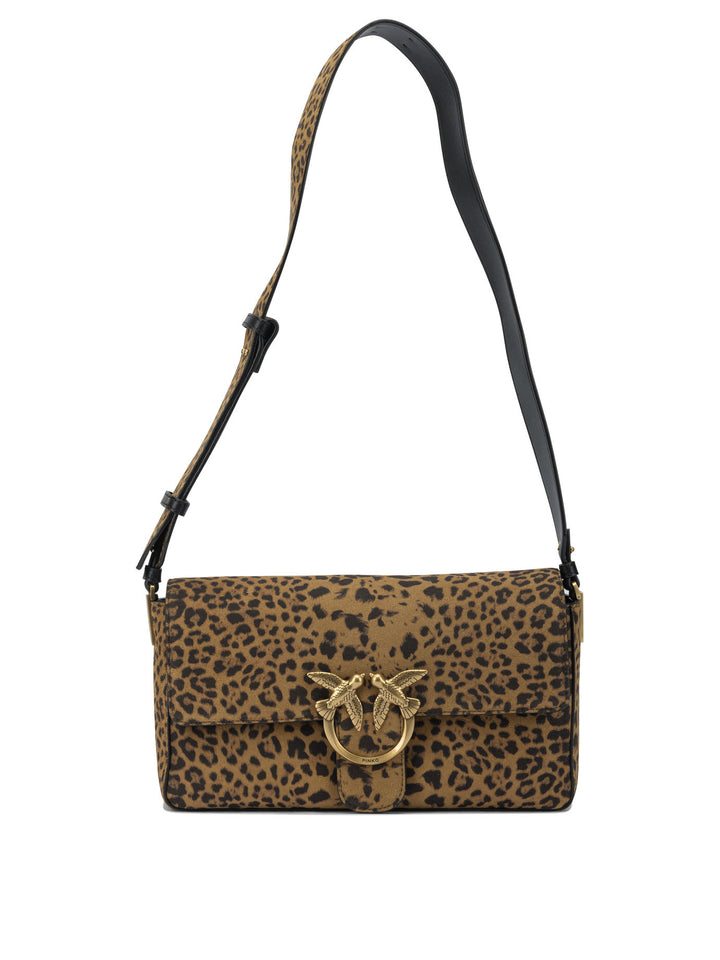 Pinko  Shoulder Bags - Brown | b492e1ac76f2a272f7e81de83ce8d409c26a4db4