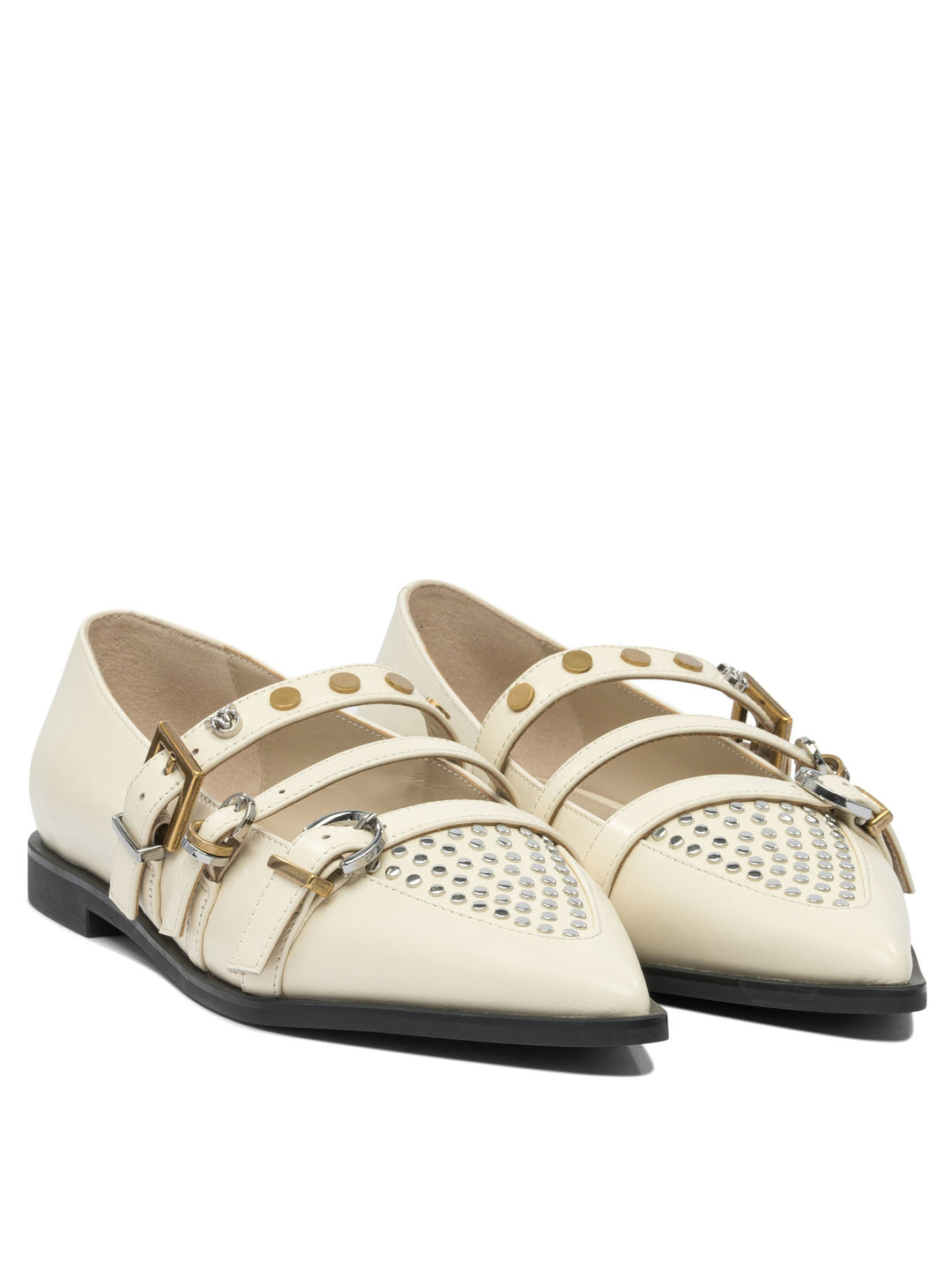 Pinko  Ballerinas - Beige | c0f6d79d1939f9ebbfd1b5982efb78b2d2f7245d